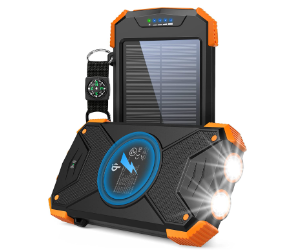 BLAVOR Solarstrom-Ladegerät 10000mAh