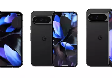 Detaillierte Bildschirm-Spezifikationen des Google Pixel 9, ...