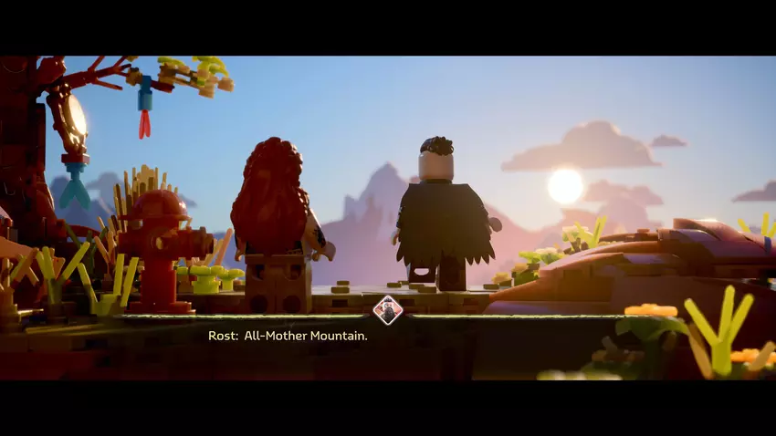 Елой та Раст дивляться на захід сонця