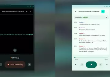 Eine neue Recorder-App für Audioaufnahmen wird ...