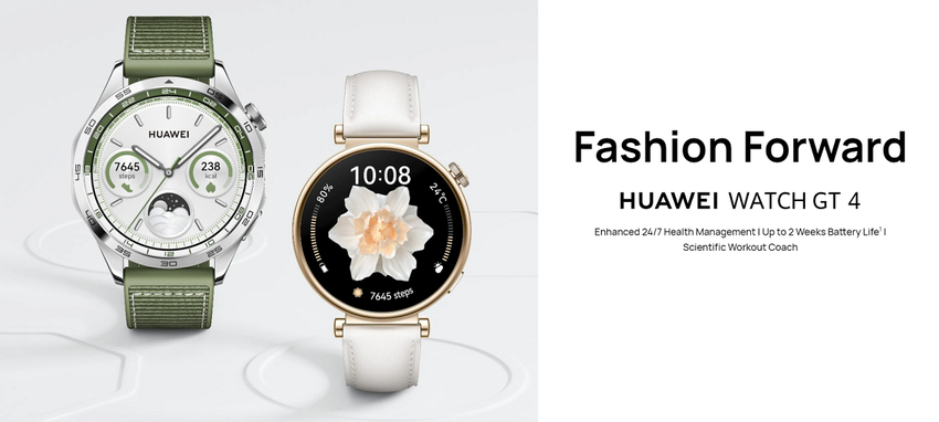 Huawei Watch GT4 - zwei Versionen der intelligenten Uhr mit NFC und GPS ab 249 Euro