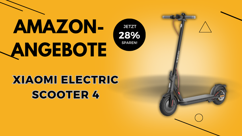 Xiaomi Electric Scooter 4: Urbane Mobilität zum Schnäppchenpreis – Jetzt 127€ günstiger!