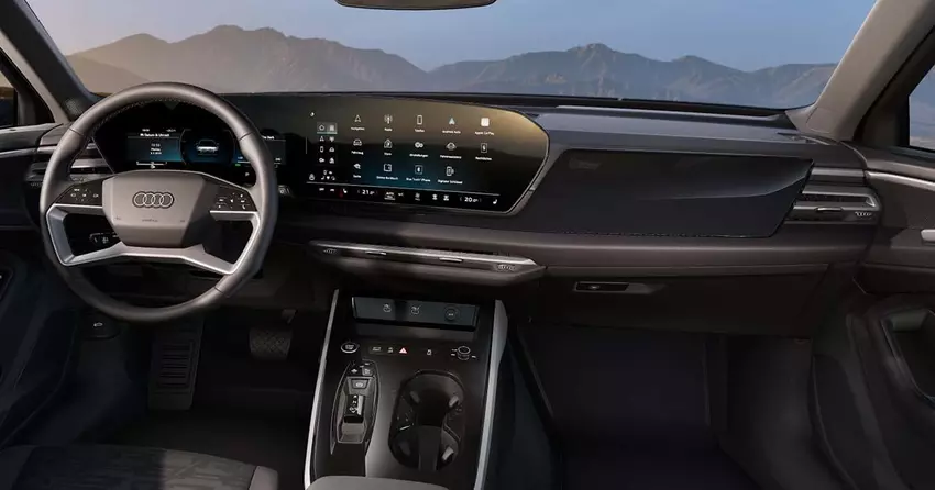 Der neue Audi A6: So sieht der Innenraum ohne Beifahrerdisplay aus