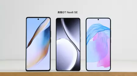 Großes Display und dünne Ränder in der gleichen Größe: realme hat ein Foto des realme GT Neo 6 SE Smartphones veröffentlicht