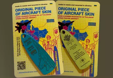 Die abgeschossene russische Su-34 ging an ...