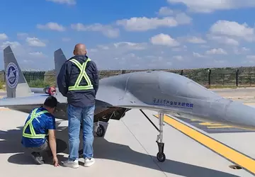 China testete die erste Drohne mit ...