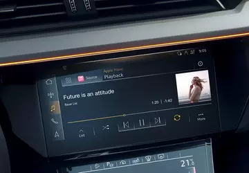 Die Audi Apple Music-Integration bietet direkten ...