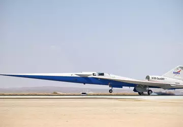 Das Überschall-Passagierflugzeug X-59 der NASA wird ...