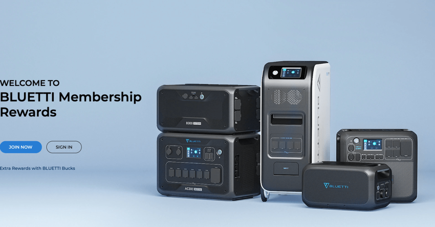 Sparen Sie mit dem neuen KOSTENLOSEN BLUETTI-Prämienprogramm bei der Einrichtung Ihres tragbaren Traumkraftwerks