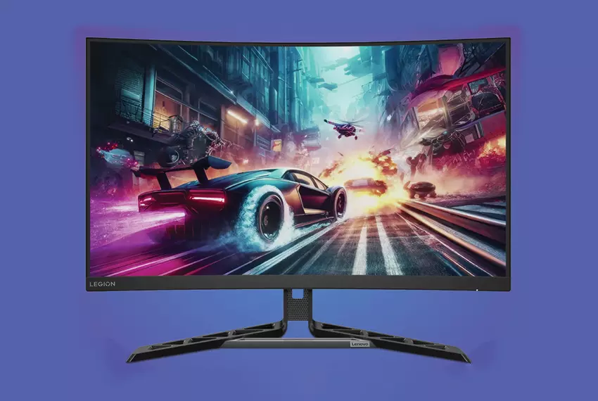 Lenovo Legion R32qc-30: Gaming-Monitor mit gebogenem QHD-Bildschirm und 180Hz-Unterstützung für 349 Euro
