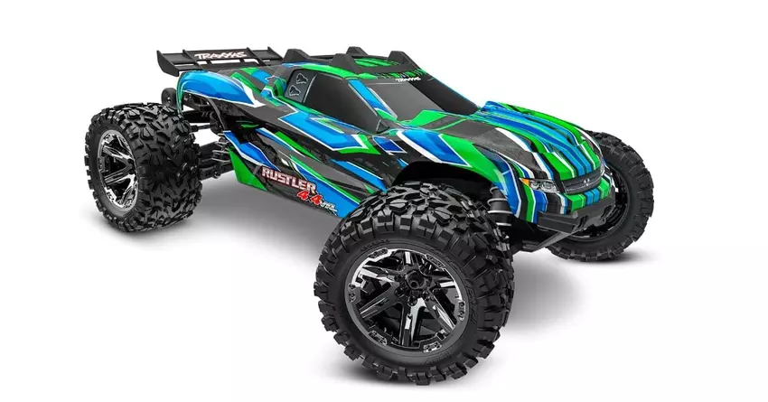 1:10 Traxxas Rustler rc Auto schnell