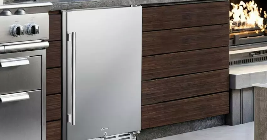 Kalamera KRC-150BF wetterfester Mini-Kühlschrank