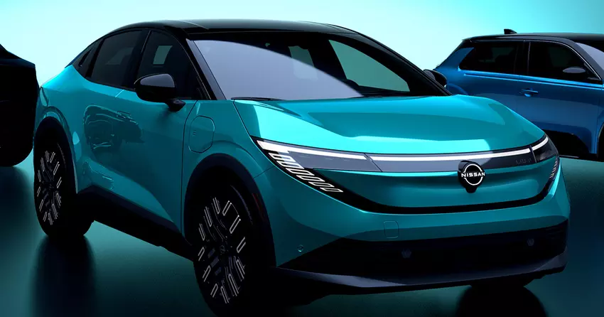 Jetzt ist es ein Crossover: Nissan hat das Design des neuen Leaf enthüllt
