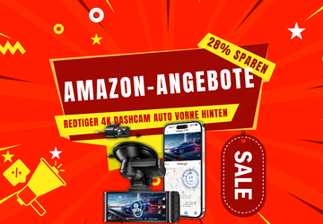 REDTIGER 4K Dashcam Auto Vorne Hinten ...