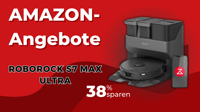 Roborock S7 Max Ultra Saug- und Wischroboter Bundle – Massive 460€ Ersparnis!