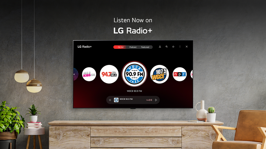 LG stellt seinen kostenlosen Musik-Streaming-Dienst LG Radio+ vor