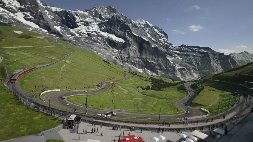 Diesen Monat wird Gran Turismo 7 ein Update erhalten, das die von den Spielern geliebte Strecke Eiger Nordwand zurückbringt