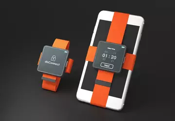 Diese Smartphone-Sperre hindert Sie physisch daran, ...