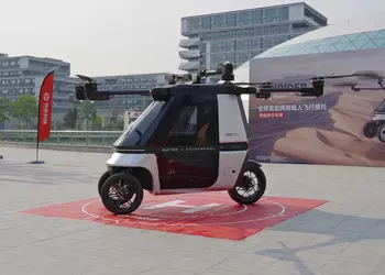 Fliegendes Dreirad Kuickwheel Skyrider X6 wurde ...