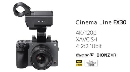 Sony FX30 - 26 MP spiegellose Kamera mit 4K@60FPS für $1800
