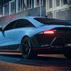 Hyundai Ioniq 6 N hinten in den Abendstunden