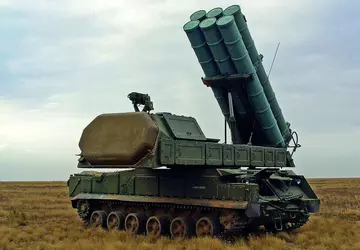 Eine ukrainische FPV-Drohne traf die Abschussrampe ...