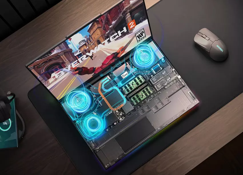 Lenovo hat einen ungewöhnlichen Gaming-Laptop Legion 9i mit GeForce RTX 4090 und dem dünnsten Flüssigkeitskühlsystem der Welt vorgestellt