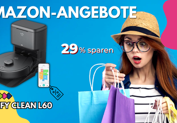 eufy Clean L60 Saugroboter mit Absaugstation ...