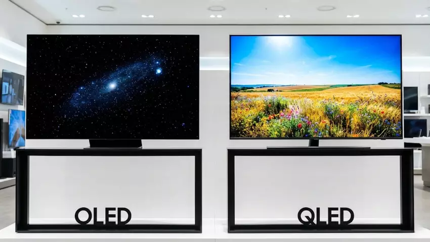 Vergleich der OLED- mit der QLED-TV-Technologie mit Display-Unterschieden