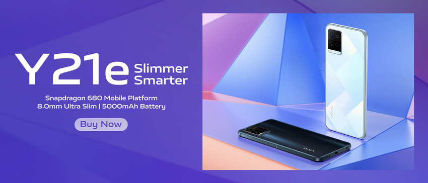 Vivo Y21e: Snapdragon 680-Chip, 13-MP-Dual-Kamera und 5000-mAh-Akku für 175 US-Dollar