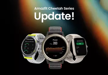 Amazfit Cheetah erhält mit dem Software-Update ...