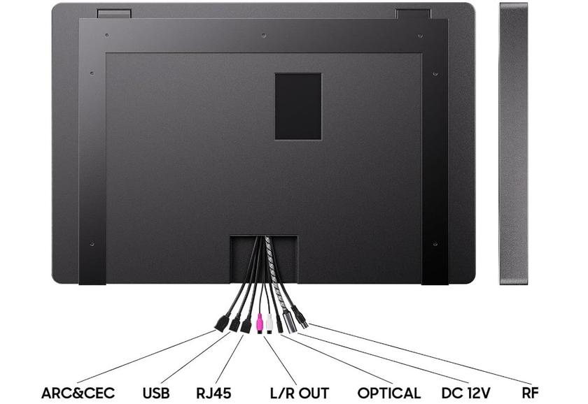 SYLVOX 24-Zoll Badspiegel mit TV