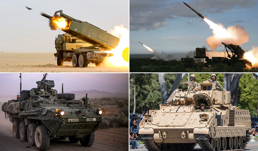 Patriot- und HIMARS-Raketen, 64 gepanzerte Stryker- und M2-Bradley-Fahrzeuge, 31 neue Haubitzen, DPICM-Streumunition - USA kündigen 800 Millionen Dollar Militärhilfe für die Ukraine an