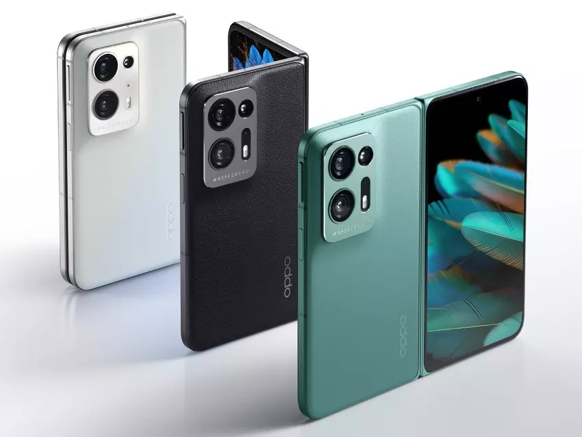 OPPO Find N2 - Snapdragon 8+ Gen 1, zwei 120Hz LTPO AMOLED Displays, Hasselblad Kamera, OPPO Pen Stylus Unterstützung und Android 13 zu einem Preis von $1145