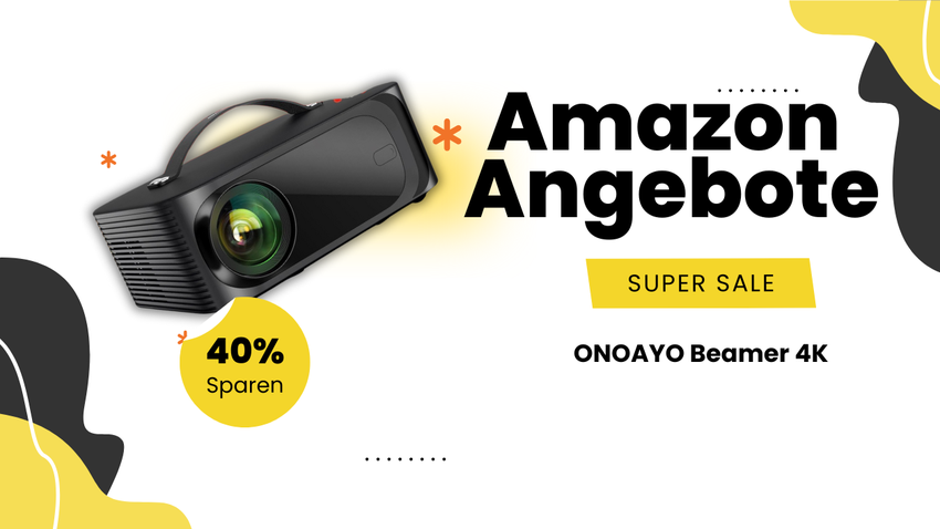 ONOAYO ONO3 4K Smart Beamer – Jetzt 200€ günstiger!