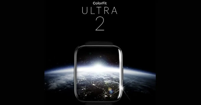 Rauschen ColorFit Ultra 2 - AMOLED-Bildschirm, SpO2, Herzfrequenzüberwachung und Taschenlampenfunktion für 65 US-Dollar