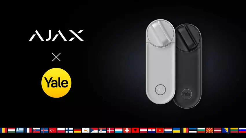Ajax Systems und Yale erweitern Partnerschaft, Anwender in 30 Ländern können nun auch Yale Schlösser mit vollem Support nutzen