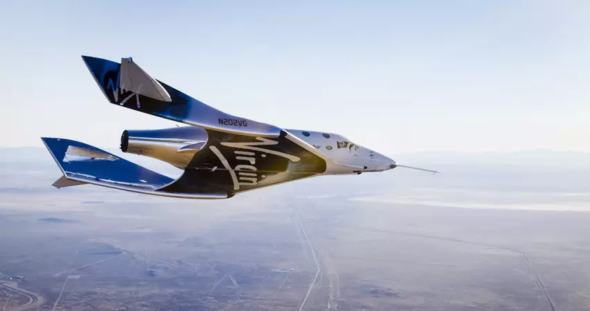 Virgin Galactic schickt zum ersten Mal Touristen an die Grenze des Weltraums - VSS Unity erreicht eine Höhe von 80 km