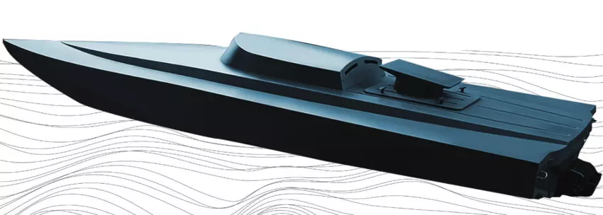 MAGURA V5 - Ukrainische See-Angriffsdrohne mit einer Höchstgeschwindigkeit von über 75 km/h und einer Reichweite von über 800 km