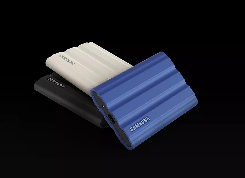 Samsung T7 Shield 4TB SSD mit IP65-Schutz mit einem Rabatt von $160