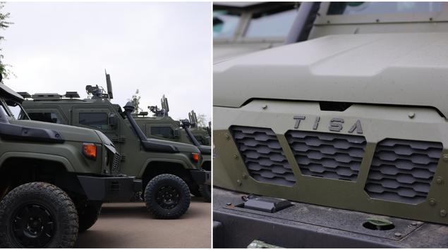 Neue ukrainische gepanzerte Fahrzeuge UAT-TISA wurden ...