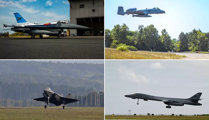 Die 69 besten Fotos von Air Defender 2023 - der größten Militärübung in der Geschichte der NATO, an der Dutzende von Flugzeugen beteiligt sind, darunter F-35, F-15, F-16 und A-10