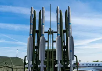 Das deutsche Luftabwehrsystem IRIS-T ist bereits ...