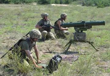 Streitkräfte der Ukraine zerstörten mit Hilfe ...