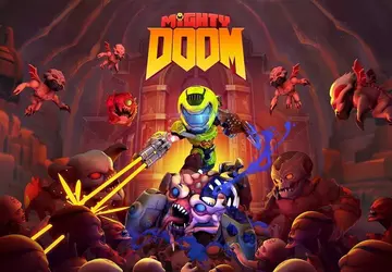 Mighty DOOM, der farbenfrohe Top-Down-Shooter, der ...