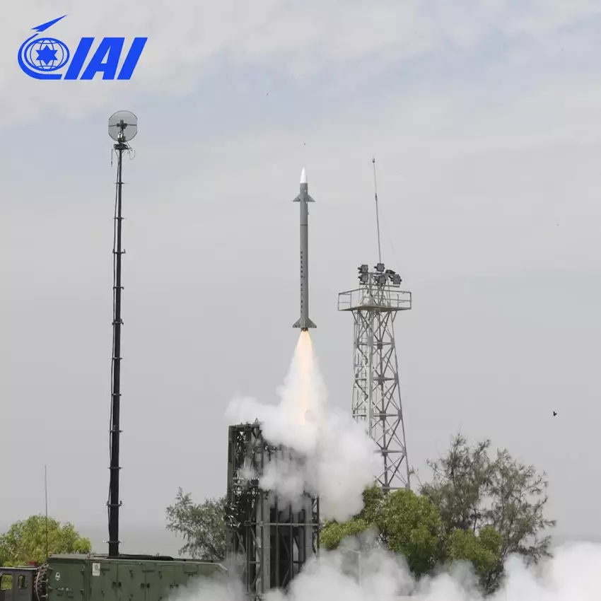 Boden-Luft-Raketensystem Barak-8. Illustration: IAI