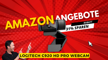 Logitech C920 HD PRO Webcam – Jetzt 31% günstiger!