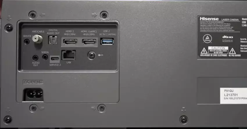 Hisense PX1-PRO smart beamer test