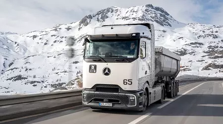Frost und die Alpen: Daimler Truck testet eine neue Generation von Wasserstoff-Lkw in den Bergen