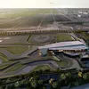 Innenraum des Porsche Experience Centers in Singapur